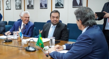 Caiado e ministro da Fazenda discutem adequações no RRF